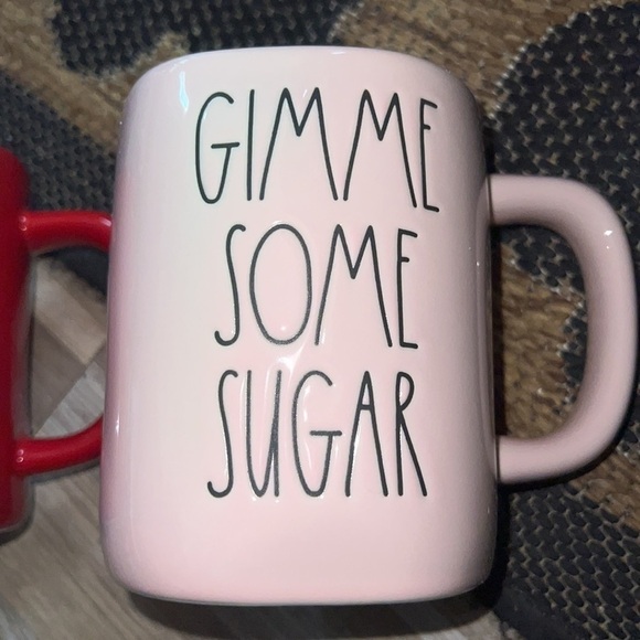 Rae Dunn qt pie and gimme some sugar mug set! - Picture 3 of 5